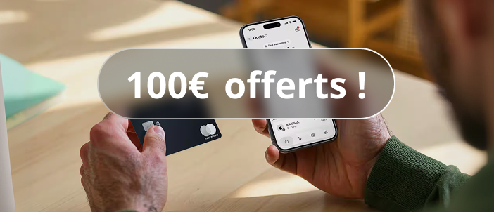 Qonto : 100€ offert