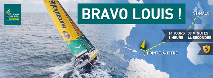 Louis Burton, 5ème de la Route du Rhum en IMOCA