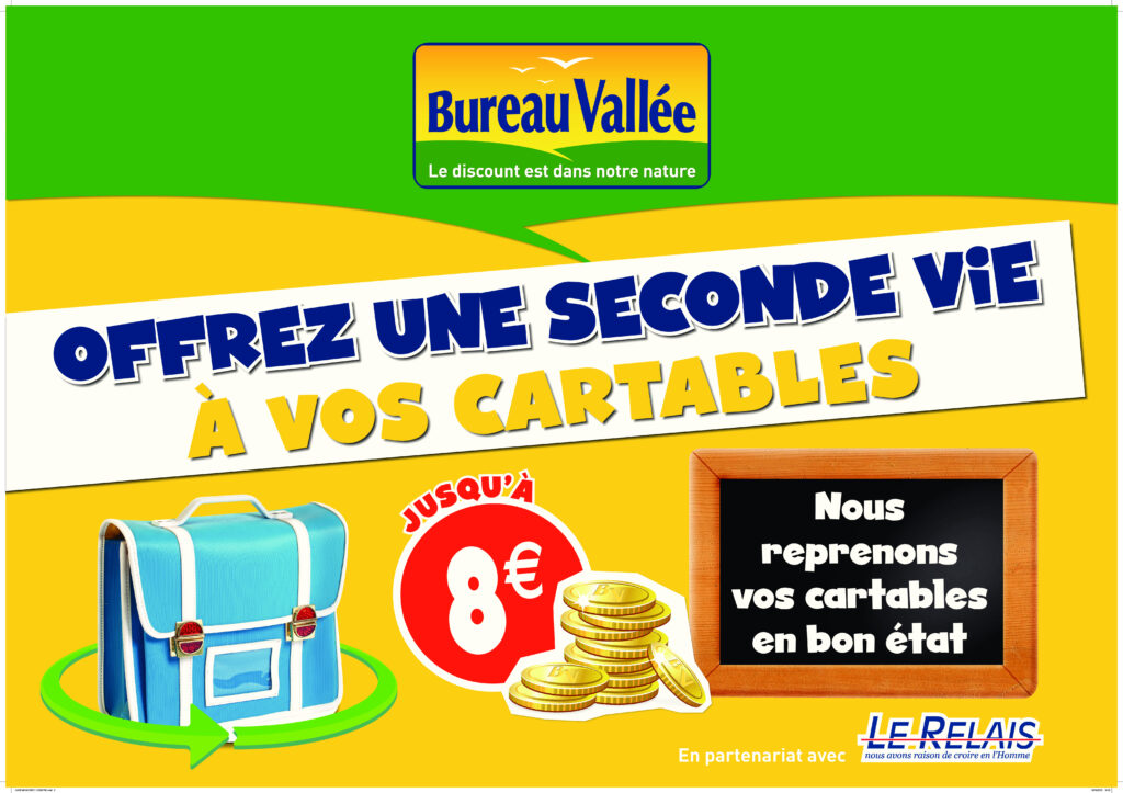 kakémono rachat de cartables