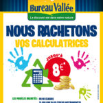 Bureau Vallée offre une seconde vie aux calculatrices et cartables !