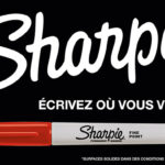 Sharpie, écrivez où vous voulez