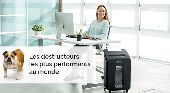 Fellowes présente le destructeur AutoMax 100M