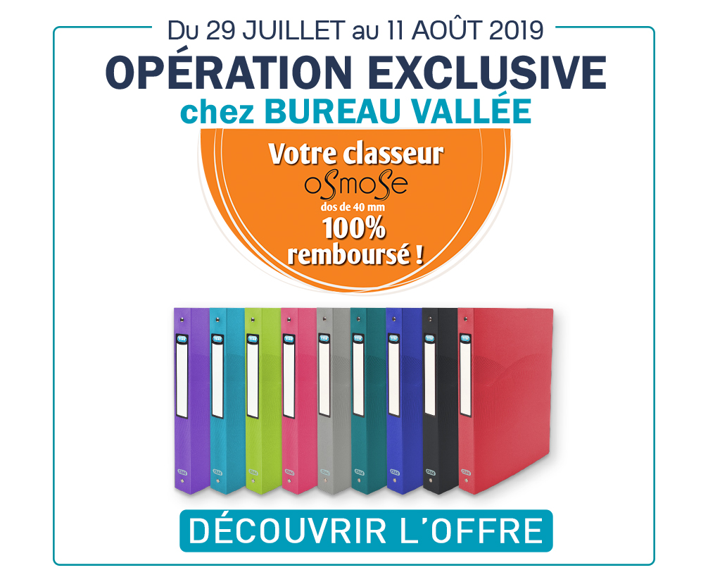Osmose : Simplement essentielle ! 2 rappel op