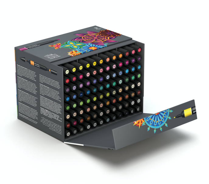 Winsor & Newton revisite ses gammes de marqueurs 4 coffret