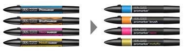 Winsor & Newton revisite ses gammes de marqueurs 3 promarker-evolution