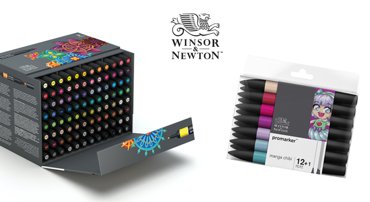 Winsor & Newton revisite ses gammes de marqueurs