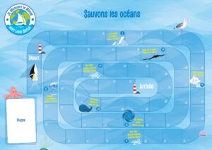 Le kit pédagogique "Je découvre le Monde des océans avec Louis Burton" édition 2023 est dispo en téléchargement ! 1 PLATEAU DE JEU