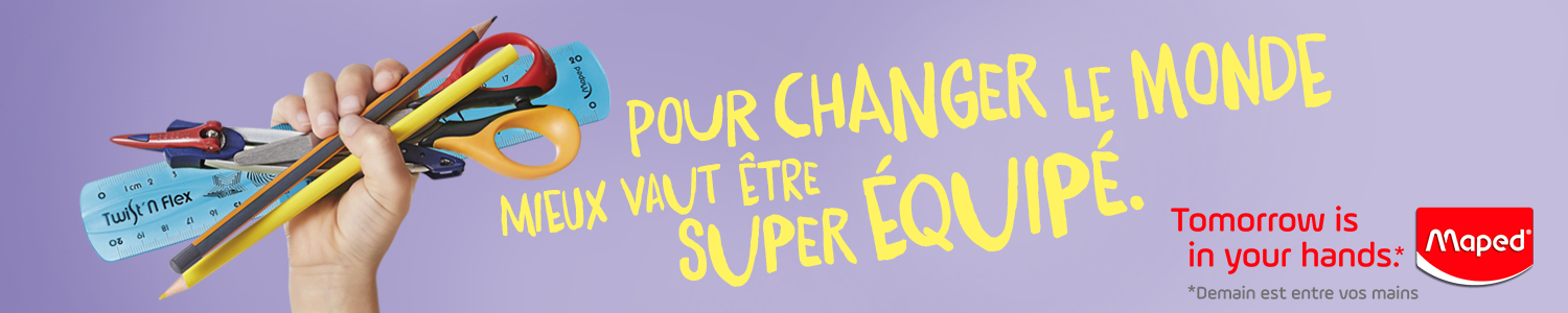 Maped s'engage pour la planète et l'éducation ! 1 Visuel 1