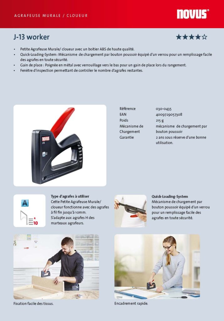 Novus Datasheet J 13 FR 1