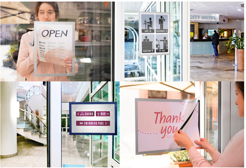 Dynamisez votre vitrine avec les cadres d'affichage DURAFRAME® 1 Capture decran 2025 11 06 151947