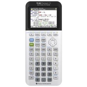 calculatrice TI83 Premium CE Édition Python