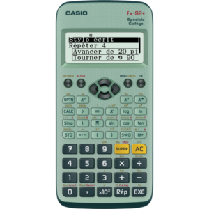 Les meilleures calculatrices pour le lycée 2 Casio fx-92+