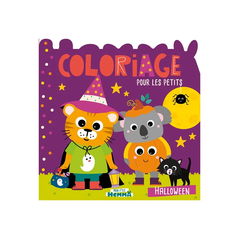 Halloween chez Bureau Vallée : déco, papeterie et accessoires monstres pour le bureau et la maison ! 11 Coloriage pour les petits - Halloween - Mon P’tit Hemma - Livre à colorier