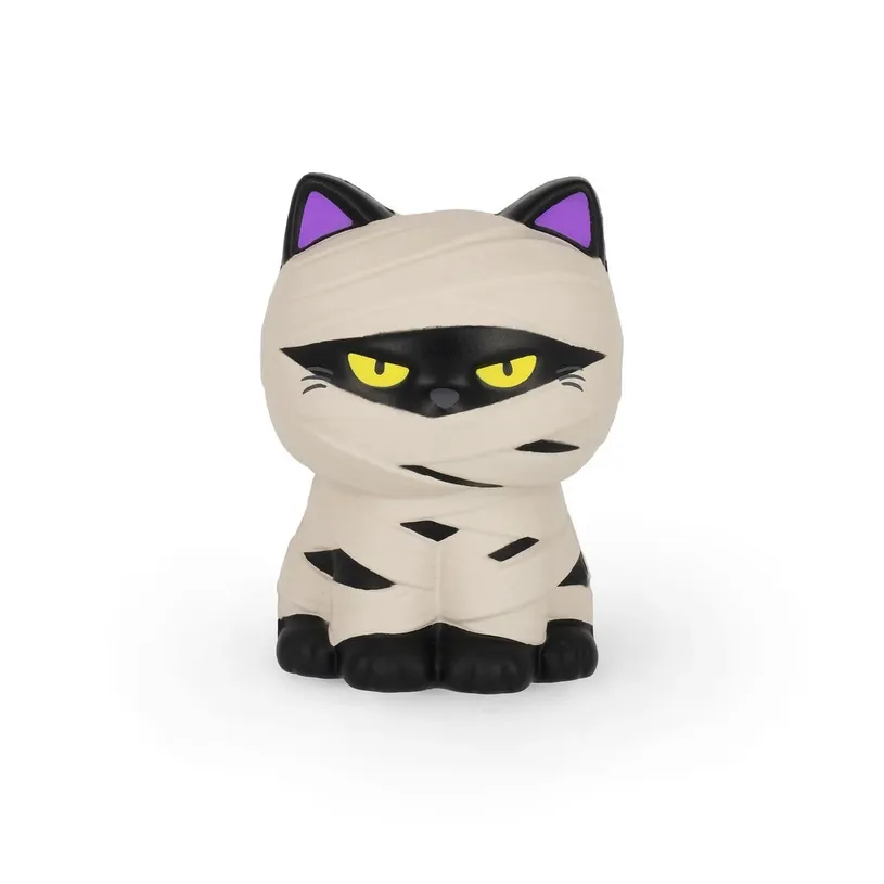 Halloween chez Bureau Vallée : déco, papeterie et accessoires monstres pour le bureau et la maison ! 2 Legami - Jouet Anti-Stress Kitty Mummy - Halloween