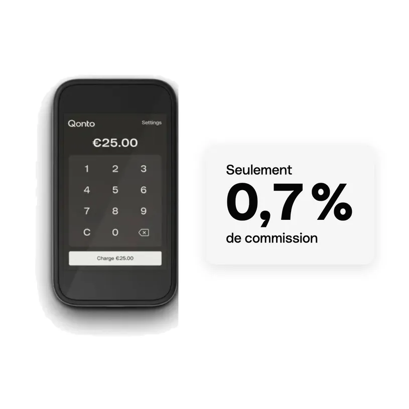 Qonto POCKET - Terminal de Paiement mobile