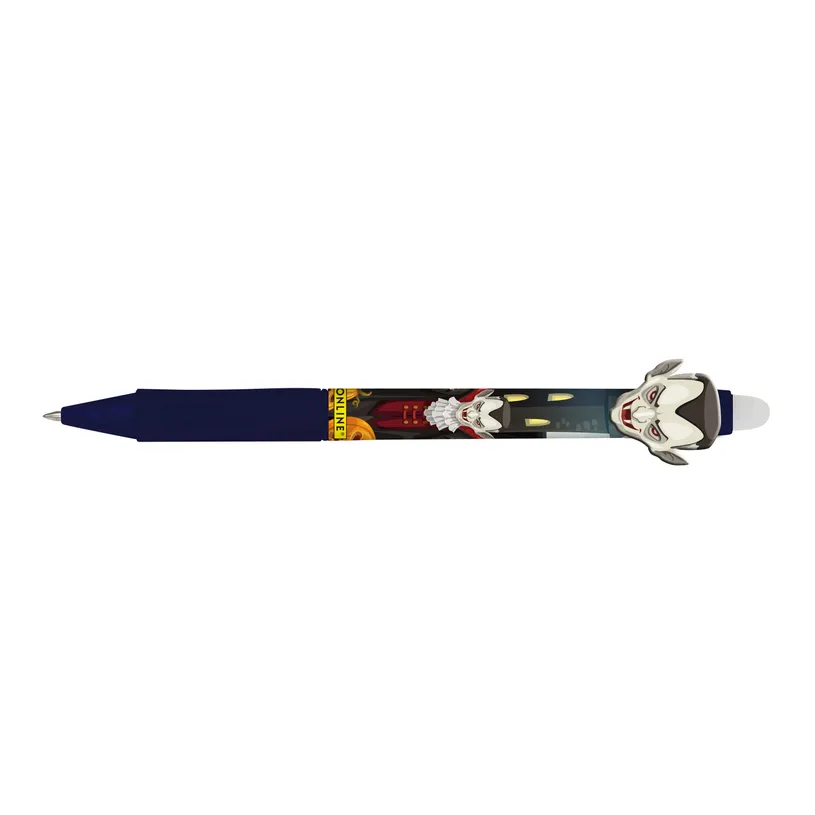 Halloween chez Bureau Vallée : déco, papeterie et accessoires monstres pour le bureau et la maison ! 8 Stylo encre gel magiXX Fun Halloween Lord Dracula, encre effaçable bleue
