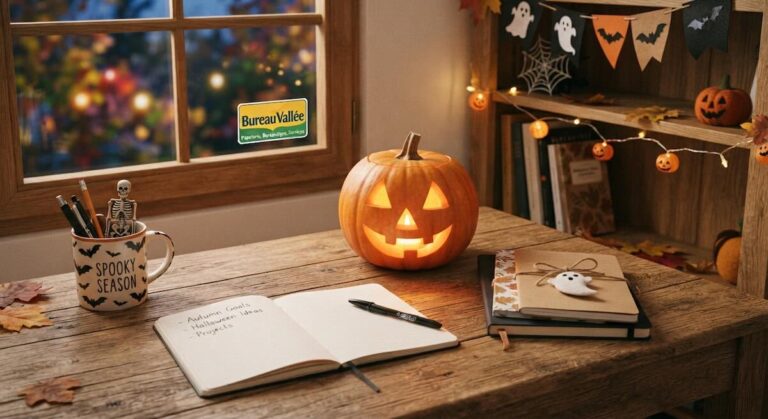 Halloween chez Bureau Vallée : déco, papeterie et accessoires monstres pour le bureau et la maison !