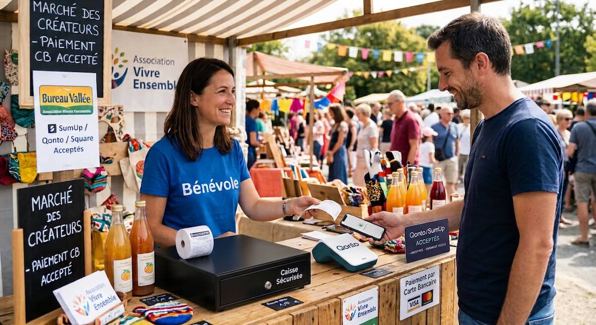 Terminal de paiement pas cher : la clé pour booster la recette de vos événements et marchés