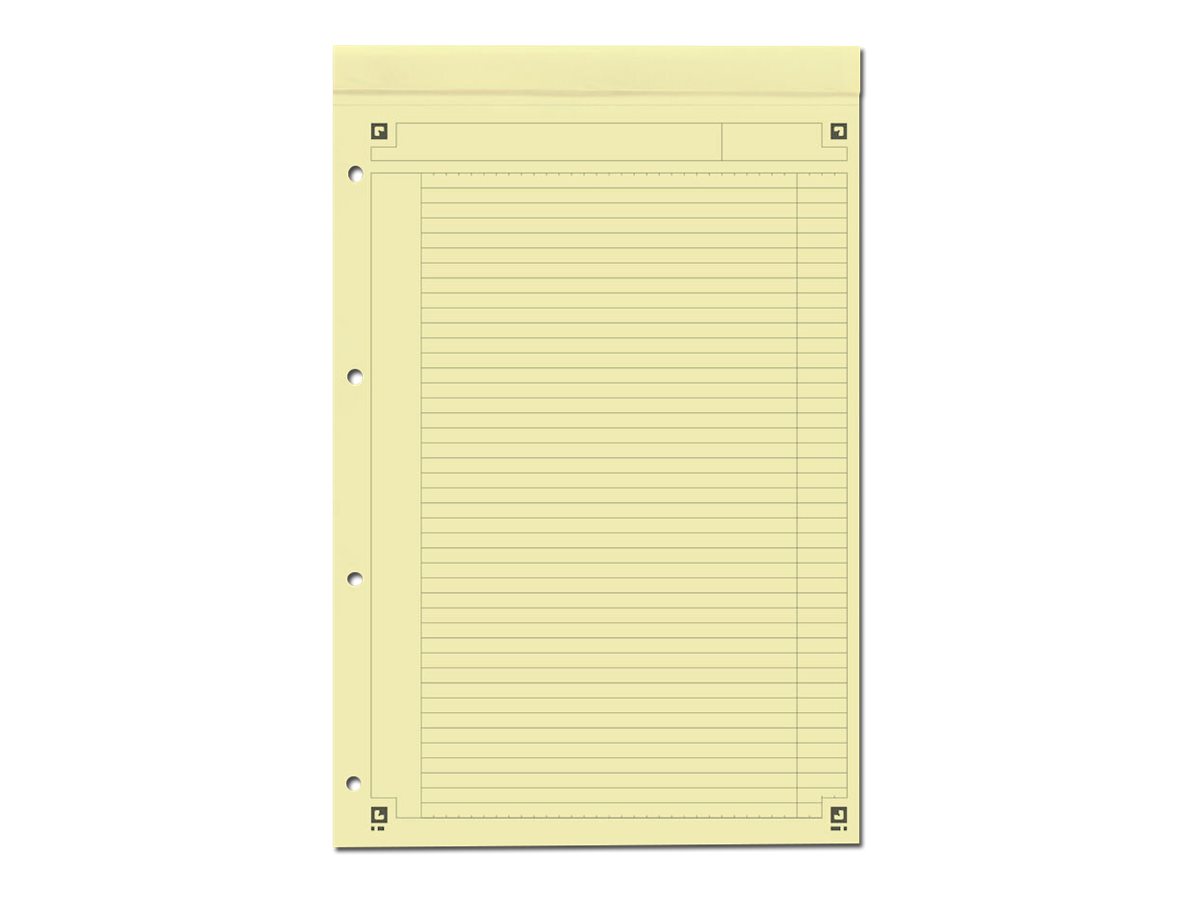 Oxford International Bloc notes A4 + 160 pages ligné jaune