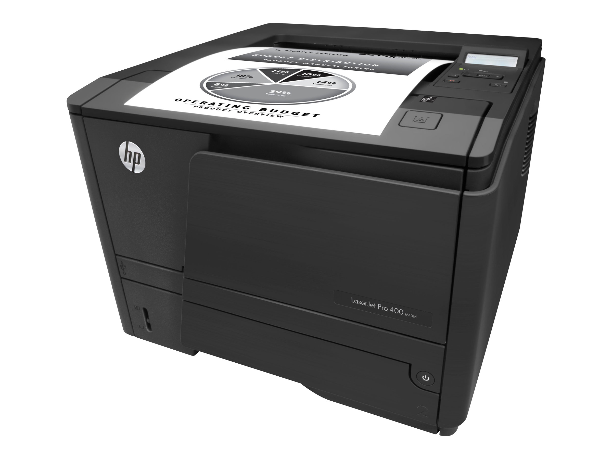 HP LaserJet Pro 400 M401d - imprimante - monochrome ...