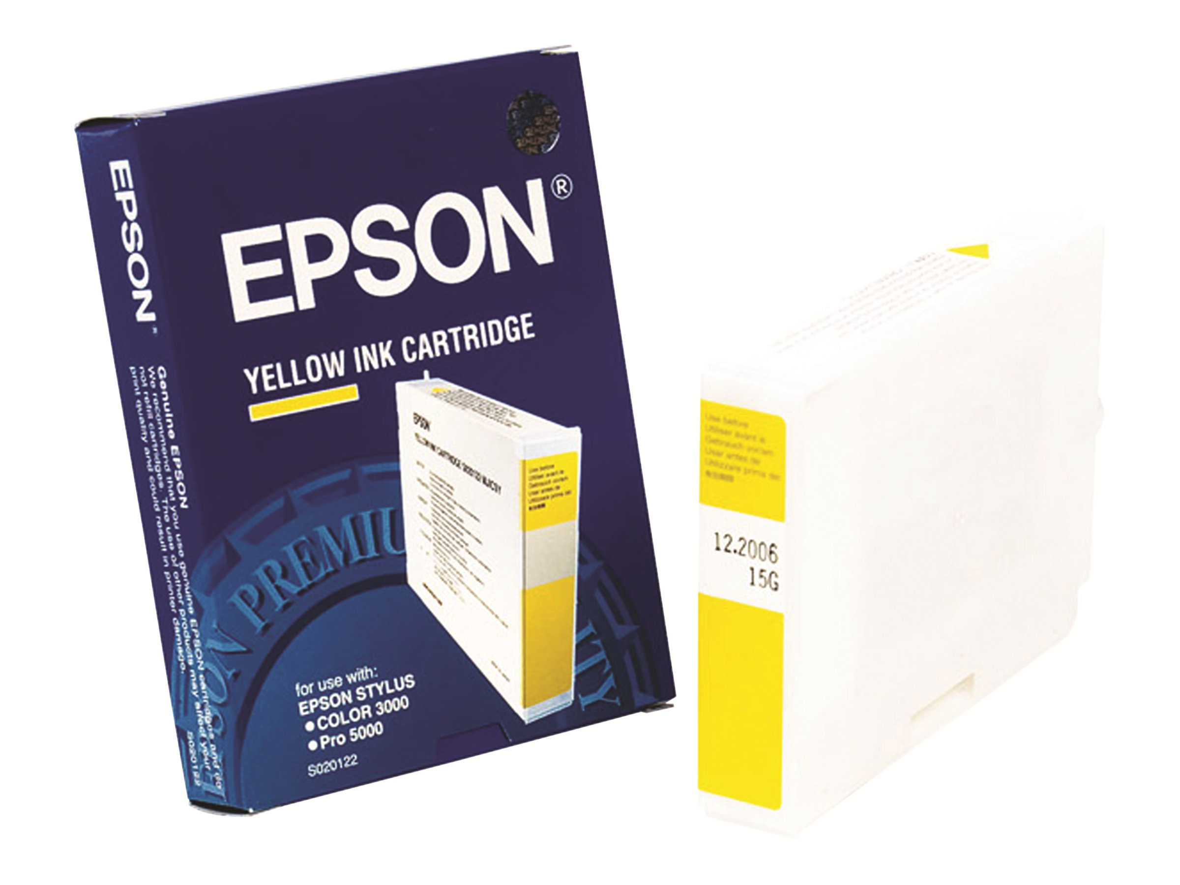 Cartouche Epson Bureau Vallee Epson S020122 - jaune - cartouche d'encre originale Pas Cher | Bureau