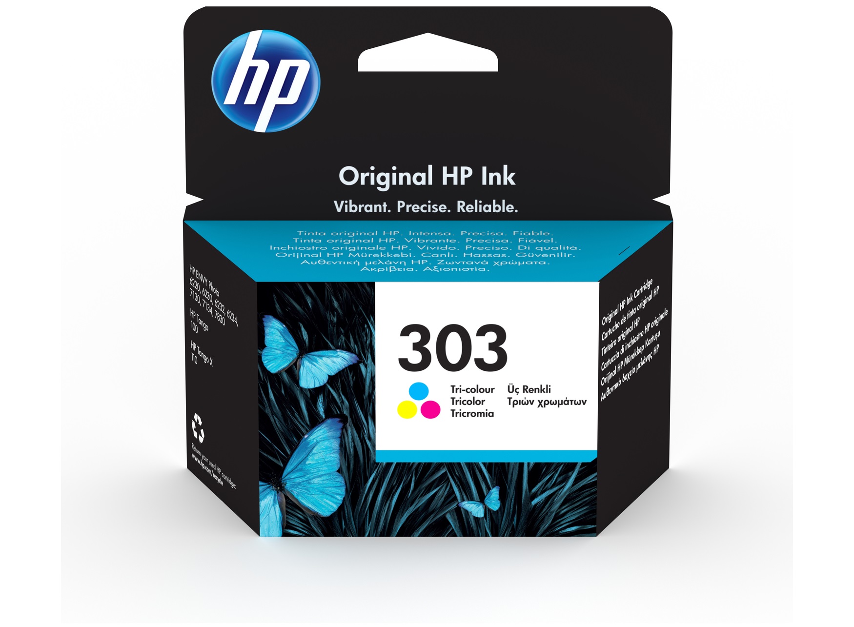 Cartouche Bureau Vallée HP 303 - cyan, magenta, jaune - cartouche d'encre originale Pas Cher