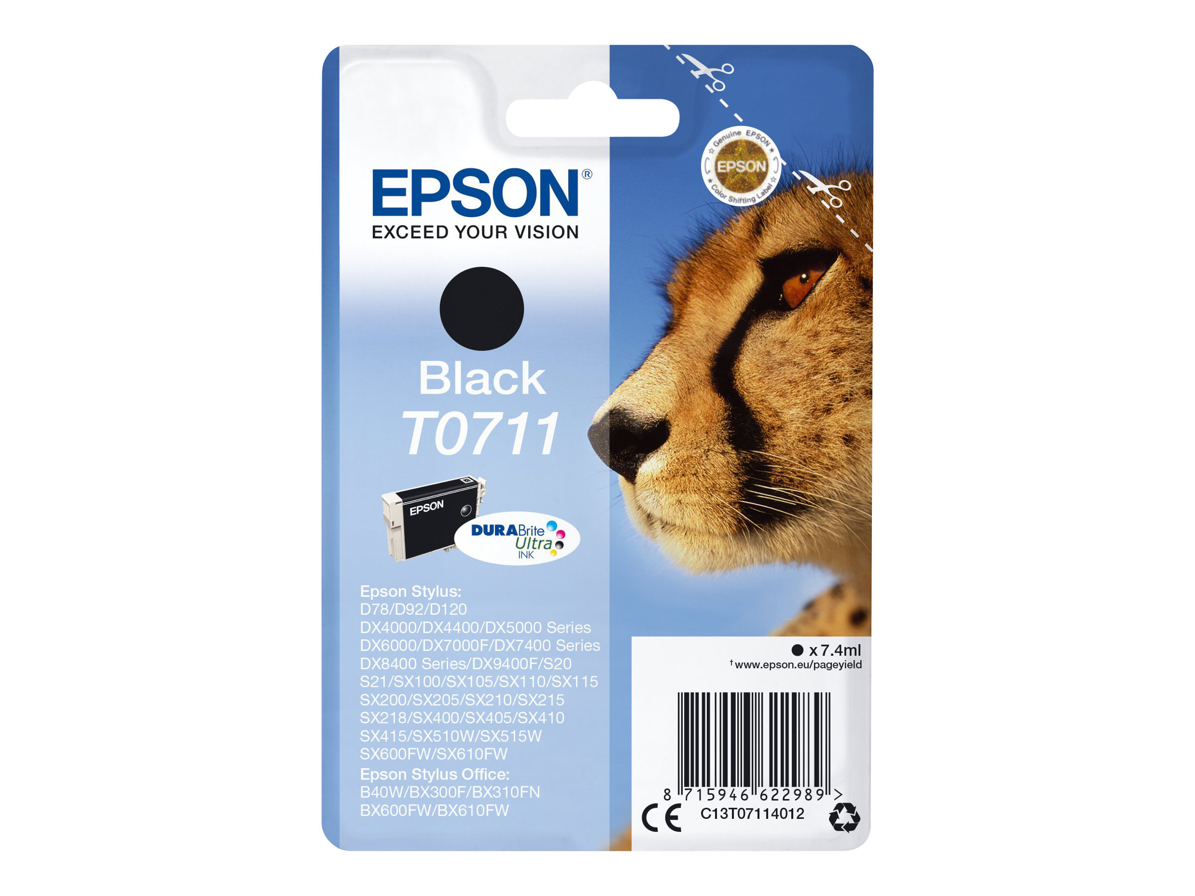 Epson Sx105 Cartouche - 8x T0891 T0895xl Compatible Ink ...