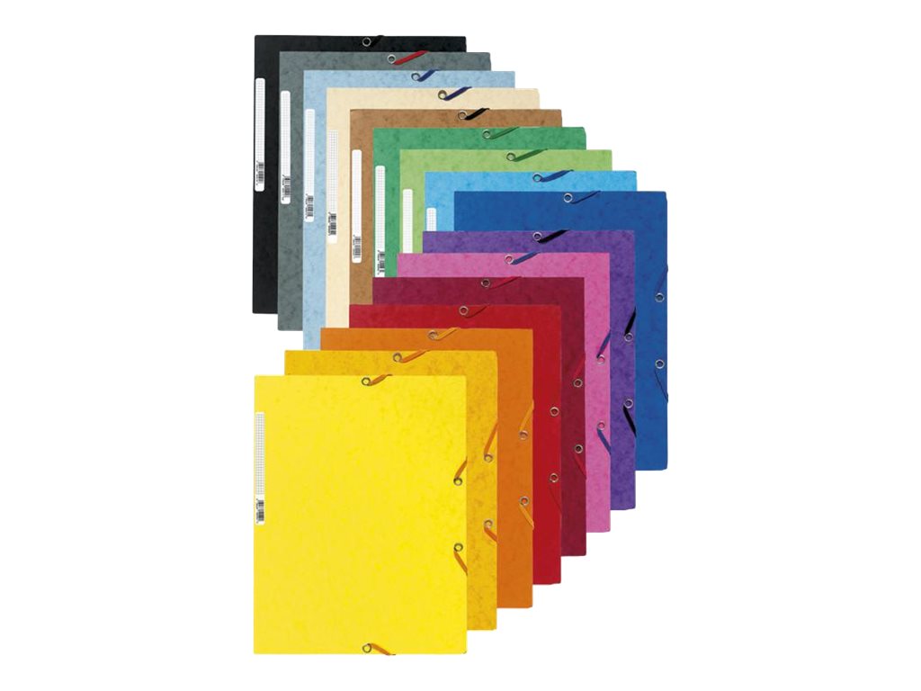 Exacompta Nature Future Chemise A 3 Rabats A4 Pour 250 Feuilles Disponible Dans Differentes Couleurs Pas Cher Bureau Vallee