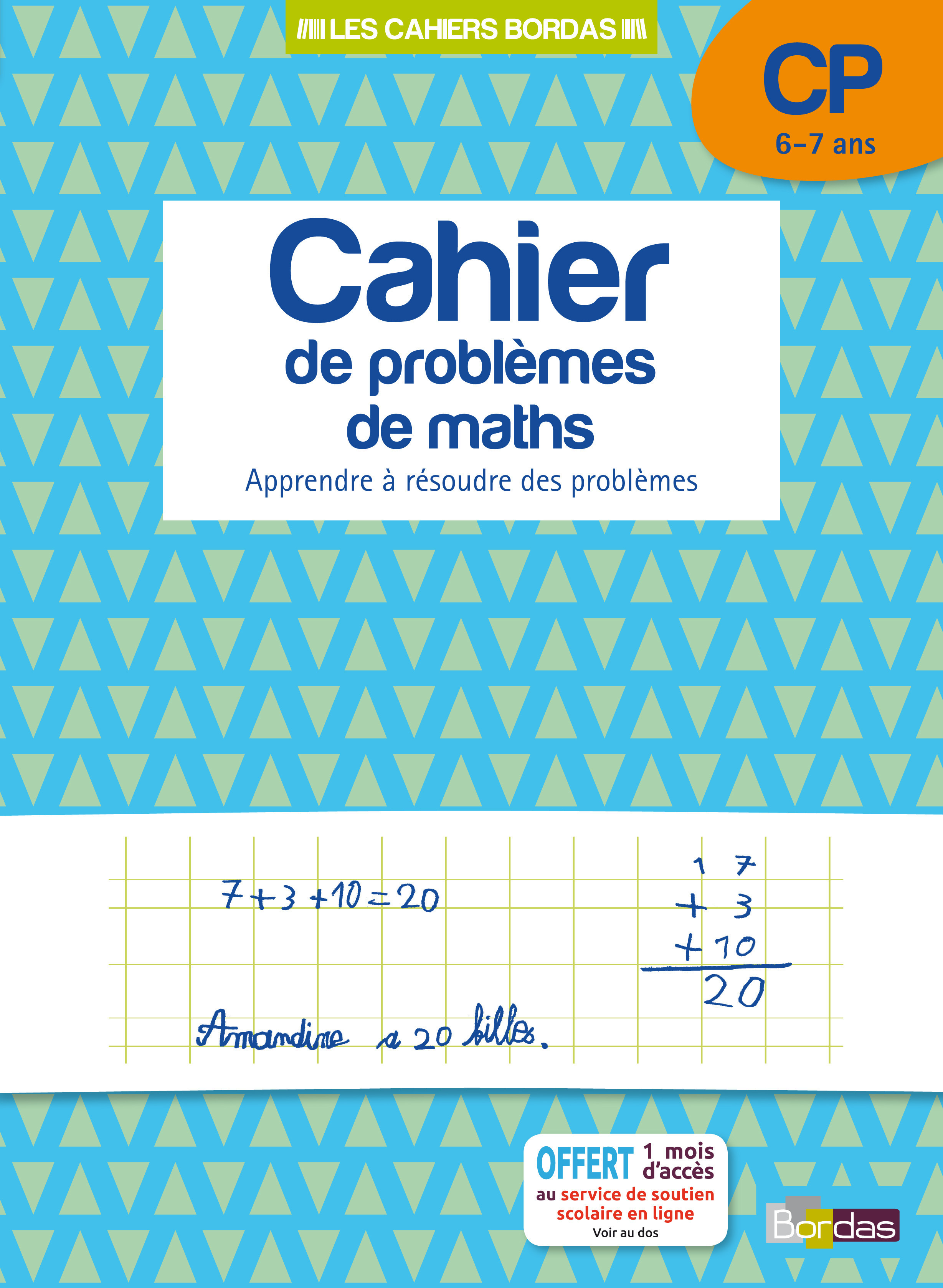 Image Page De Garde Cahier Cp Maths Cahier de problèmes de maths CP Pas Cher | Bureau Vallée