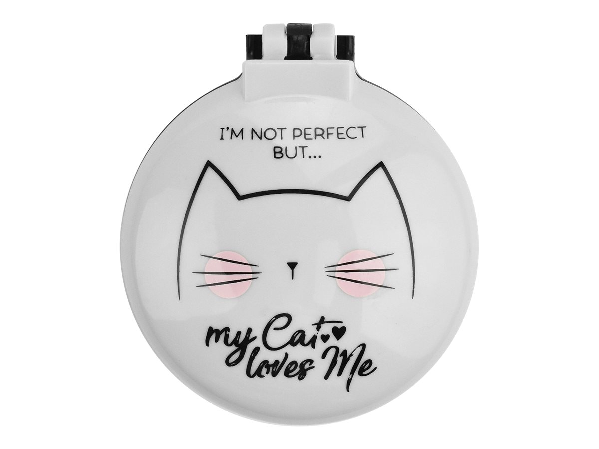 Legami Mini Brosse A Cheveux Avec Miroir Chat Pas Cher Bureau Vallee Legami Mini Brosse A Cheveux Avec Miroir Chat Pas Cher Bureau Vallee