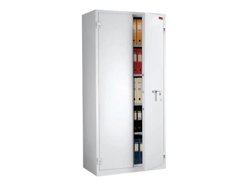 Reskal Bm1951 Armoire Forte 822l A Cle Acier Blanc