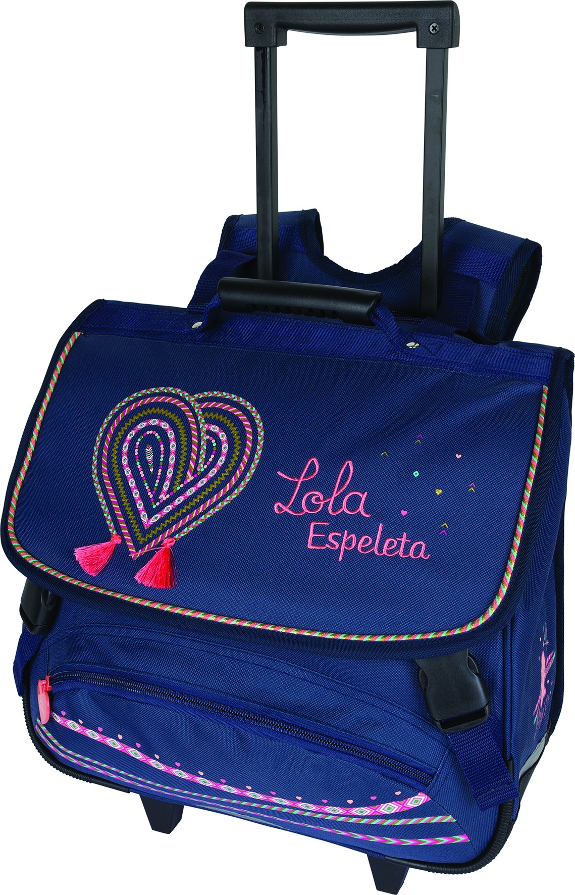 Cartable lola espeleta à roulettes