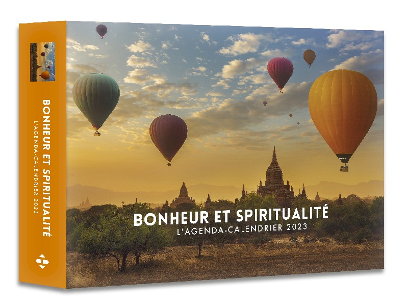 Agenda Calendrier Bonheur et spiritualité 2023 Pas Cher | Bureau Vallée