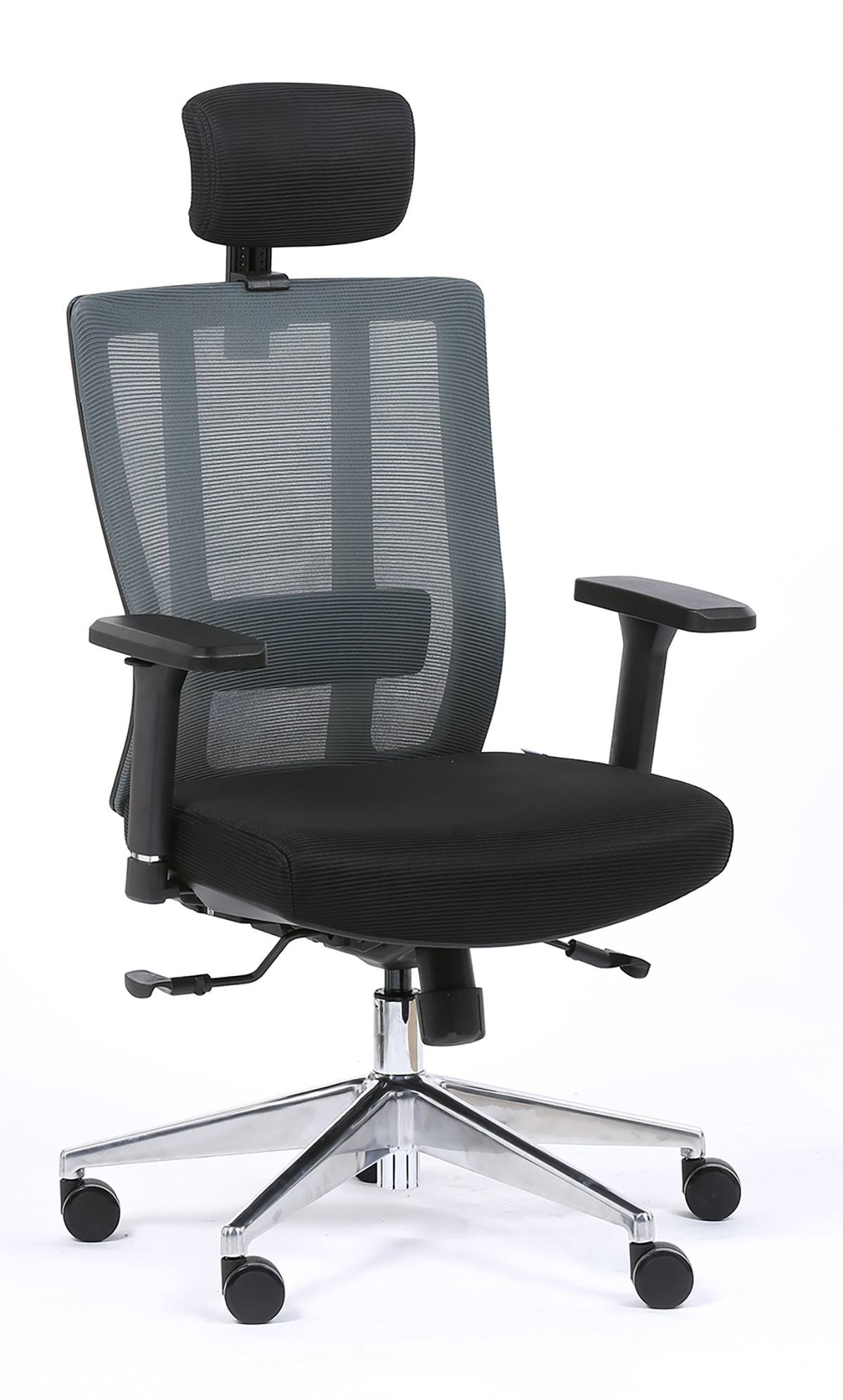 Fauteuil de bureau ergonomique OFFSEAT  accoudoirs réglables  noir