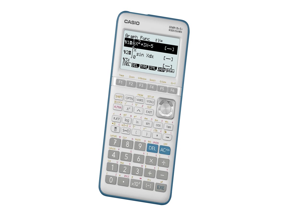 Calculatrice graphique Casio GRAPH 35+E II mode examen intégré