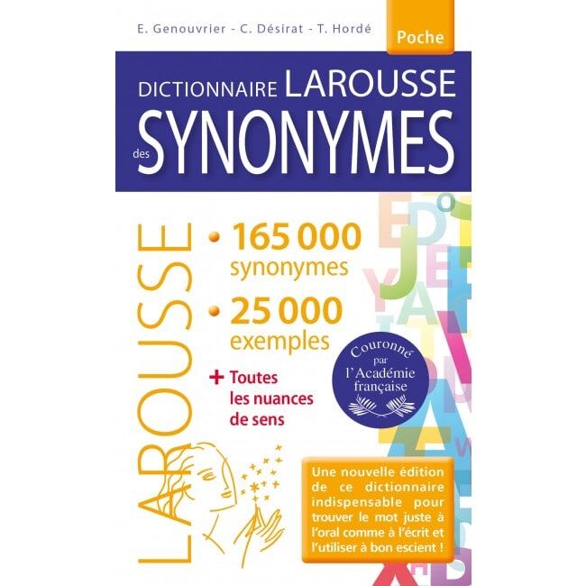 Larousse Dictionnaire Poche Synonymes Pas Cher | Bureau Vallée