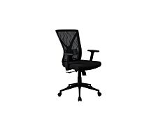 Fauteuil De Bureau Marvin Accoudoirs Reglables Noir