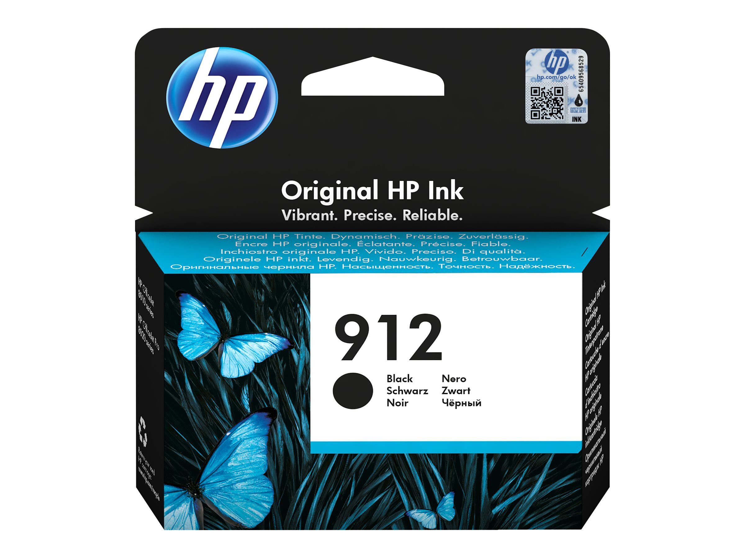 Cartouche Hp Bureau Vallée HP 912 - noir - cartouche d'encre originale Pas Cher | Bureau Vallée