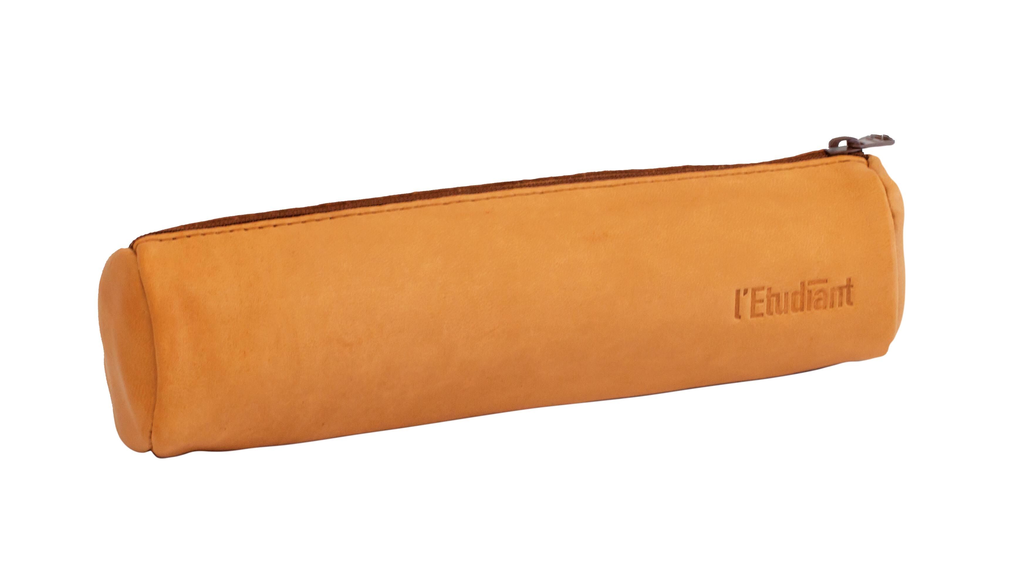 L'Étudiant - Trousse ronde cuir 1 compartiment - Hamelin Pas Cher ...
