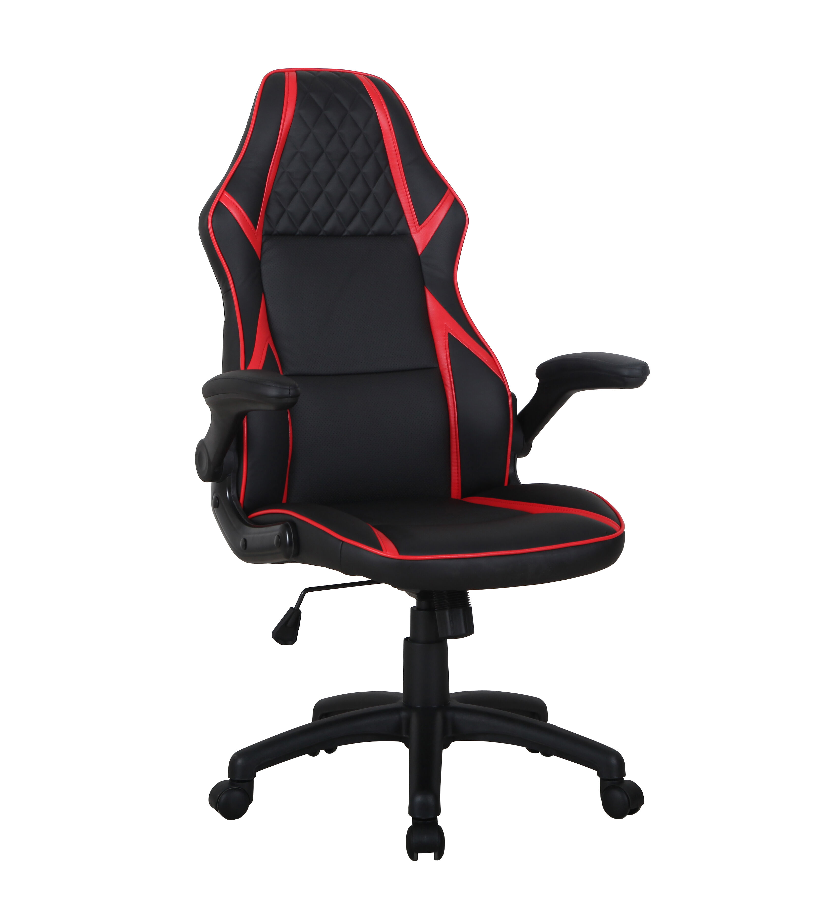Fauteuil Gamer Racer Speed Accoudoirs Rabattables Noir Et