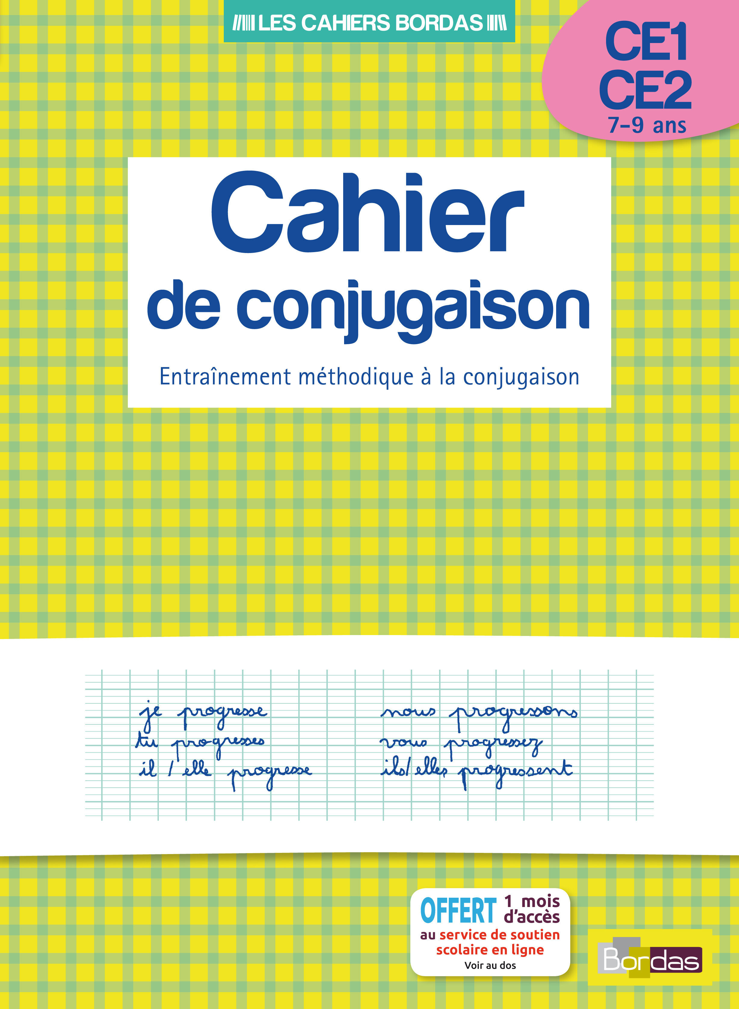 Page De Garde Cahier De Conjugaison Cahier de conjugaison CE1/CE2 Pas Cher | Bureau Vallée