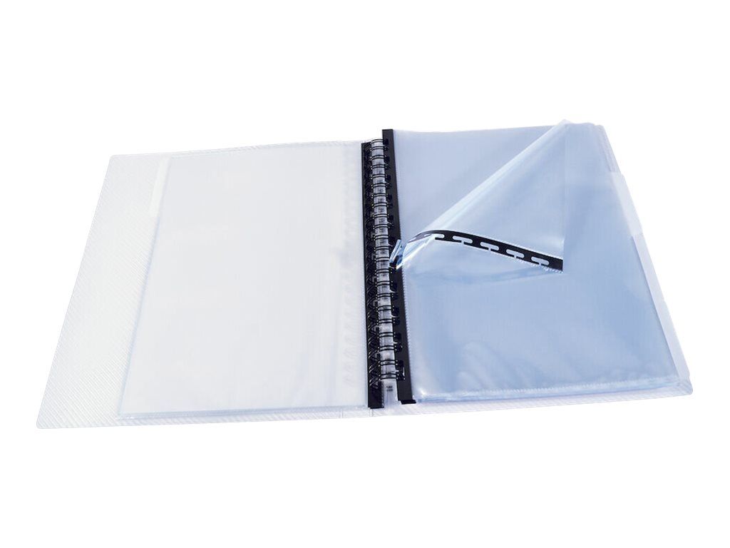 Hawai Porte vues à pochettes amovibles Flexam 60 vues A4 incolore Pas Cher Bureau Vallée