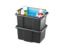 Fast Sundis Bac De Rangement Recycle 30 Litres Noir Pas Cher