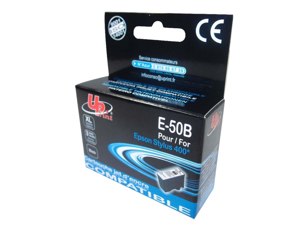 Cartouche Encre Bureau Vallée Epson Epson T0501 Panda - compatible UPrint E.50B - noir - cartouche d'encre
