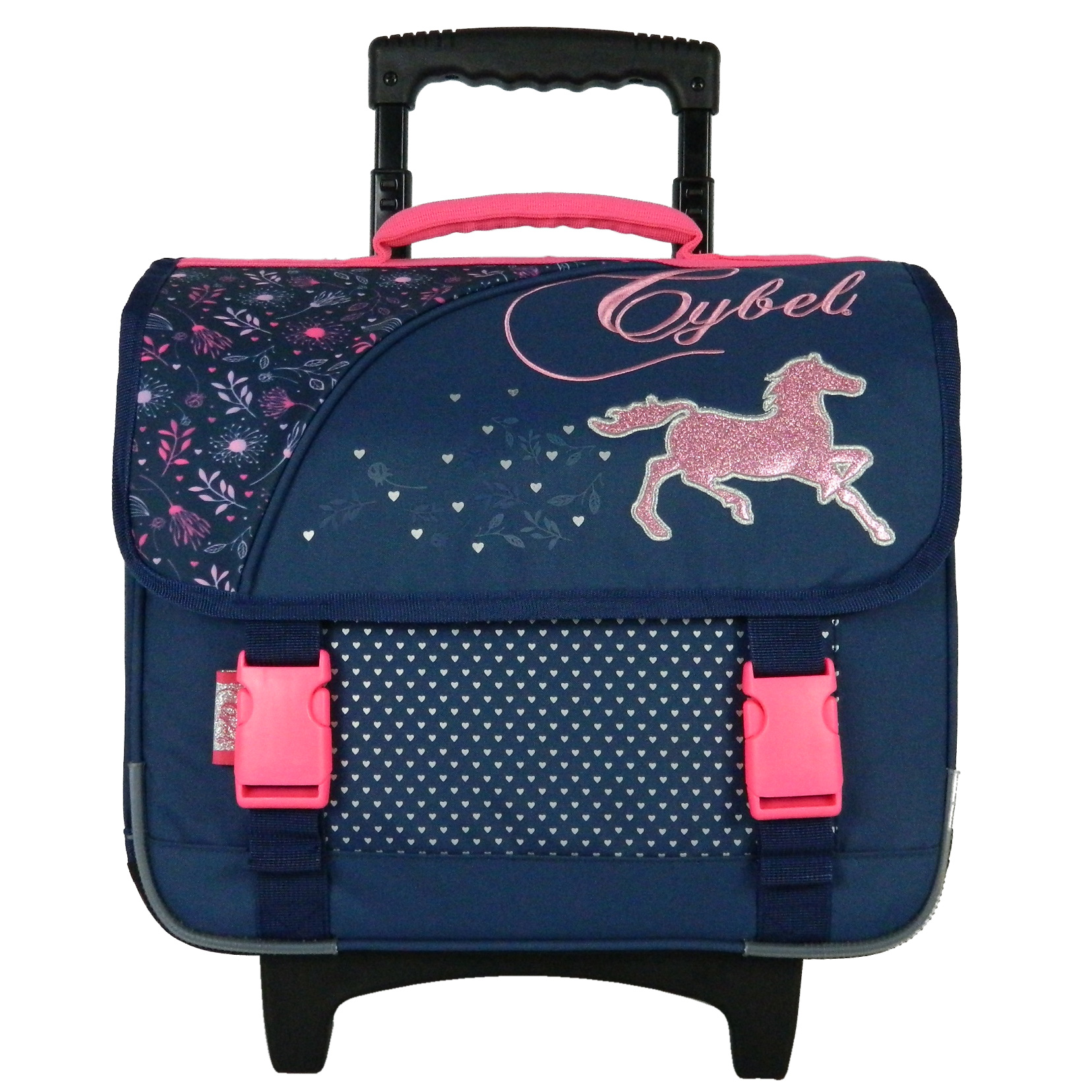 Cartable /à roulettes 38cm Cam/él/éon Vintage avec 2 Compartiments Id/éal pour l/école Primaire et la rentr/ée Scolaire en CP CE1 et CE2 pour gar/çon