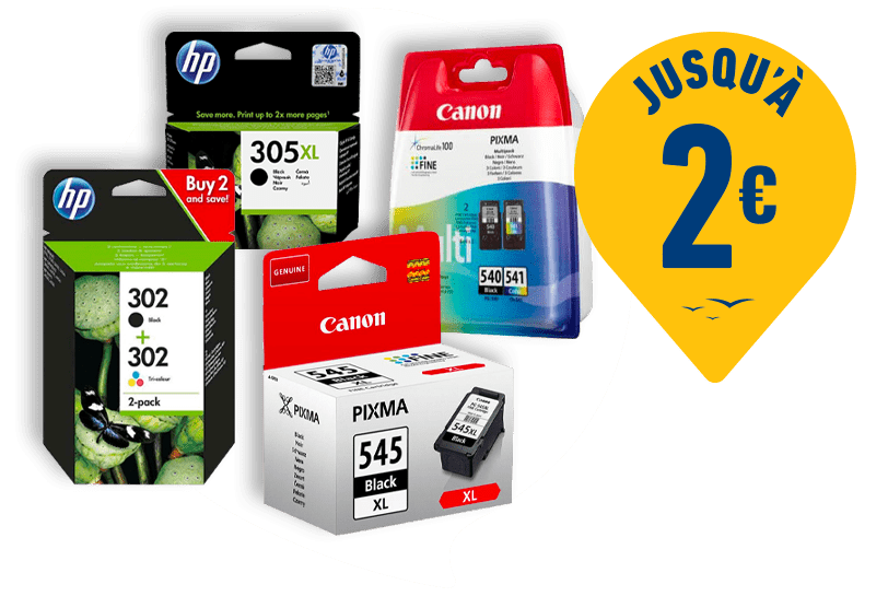 Nous rachetons vos cartouches d'encre