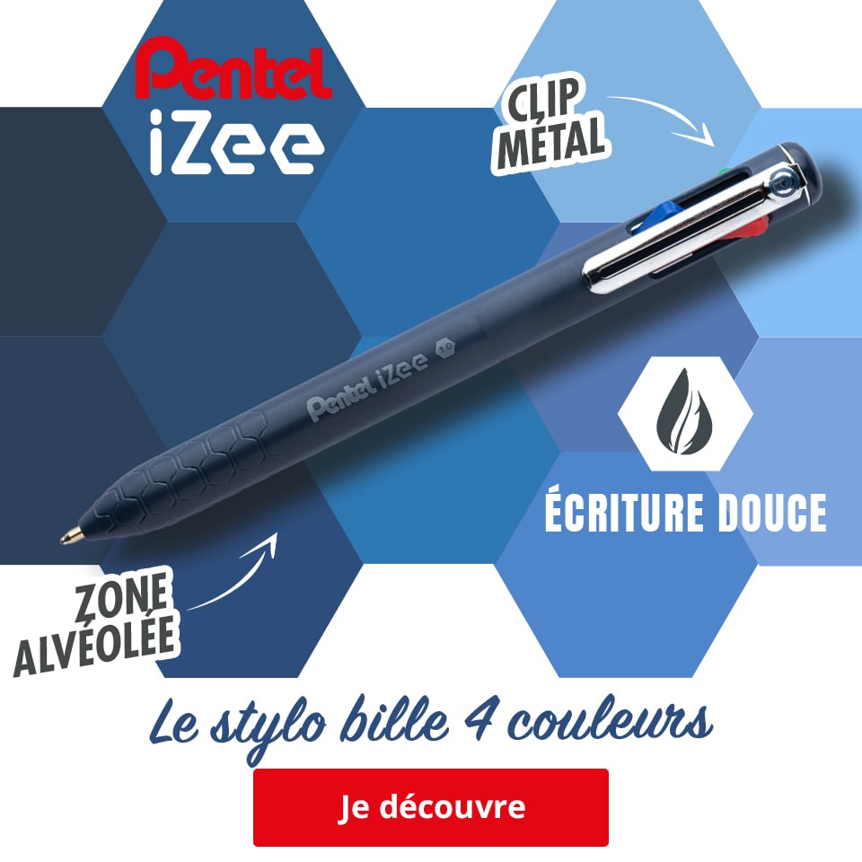 Le stylo 4 couleurs Pentel
