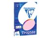 Clairefontaine Trophée - Papier couleur - A4 (210 x 297 mm) - 160 g/m² - Ramette de 50 feuilles - rose
