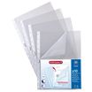 Viquel Geode - 10 Pochettes perforées - ouverture en coin - A4 - cristal