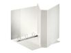 Esselte Panorama - Classeur à anneaux personnalisable - Dos 76 mm - A4 Maxi - pour 500 feuilles - blanc